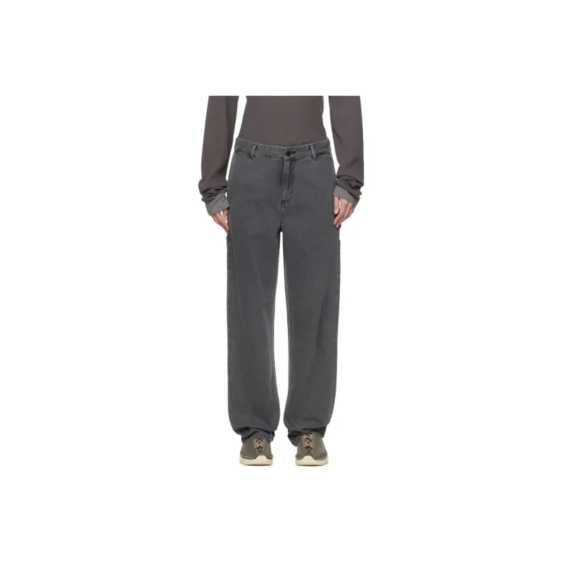 Carhartt WIP Jeans Women's Stone Drift White Black-0
