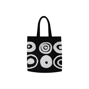 10 CORSO COMO Cotton Tote Bag, Shopping Bag, Handbag Unisex Black & White