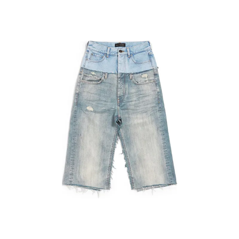 Balenciaga Denim Long Skirts Regular Women's Blue-0