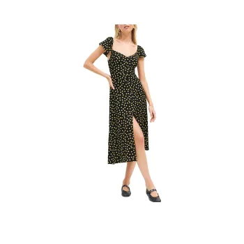Reformation Short-Sleeved Dresses Women's Lila Color