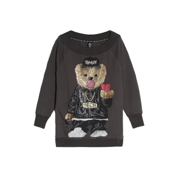 TCH Long Sleeved Dresses Women's Coffee