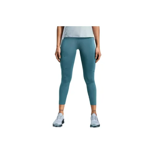 On Performance Leggings Women's Storm Blue