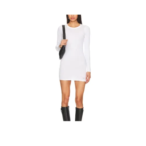 Alexander Wang Long Sleeved Dresses Women's White