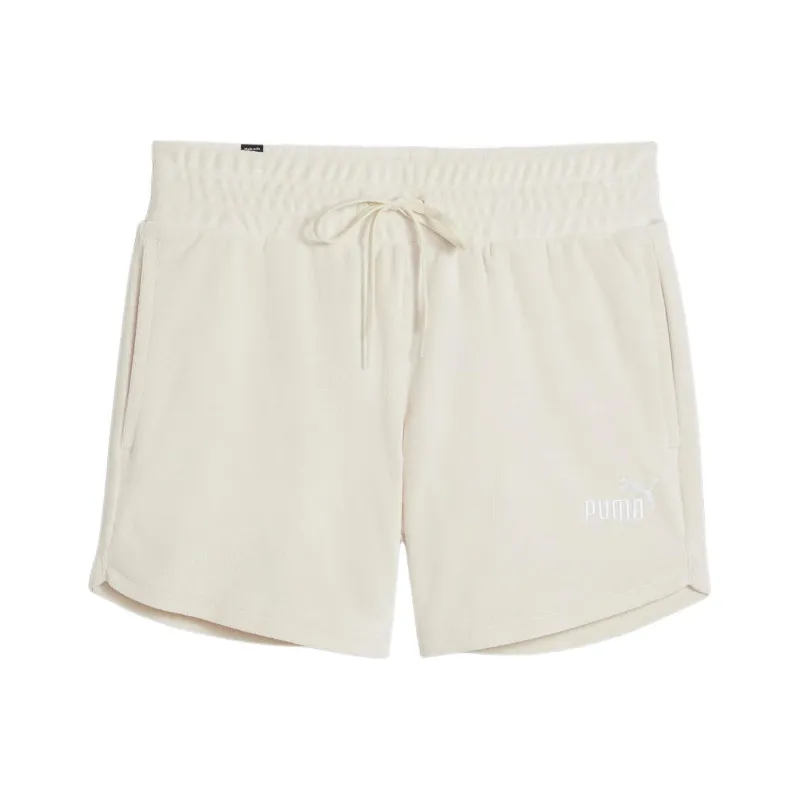 PUMA ESS Elevated Women's Shorts Casual Shorts Women's Ecru-0