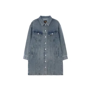 Lee Long Sleeved Dress Women's Indigo