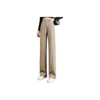 Mo Han Yi Mei Jeans Women's Khaki