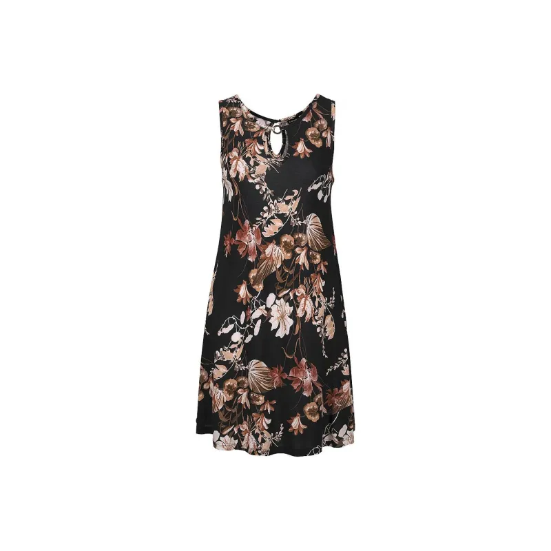 Victoria's Secret LASCANA Printed Sleeveless Mini Dress/Floral Sleeveless Dress Women's Floral-0