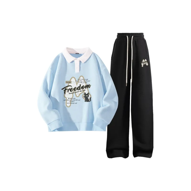 MINISO Sweatshirt Sets Women's-8