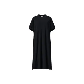 UNIQLO FW23 U Series Short-Sleeved Dresses Women's Black