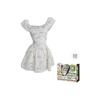 OURUOKE Short Sleeved Dress Women's
