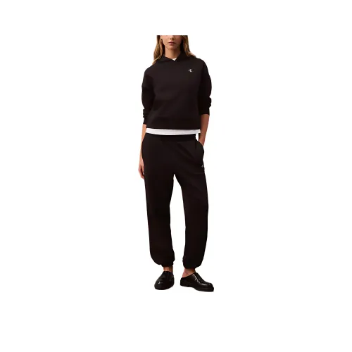 CALVIN KLEIN Knitted Sports Pants Women's Black
