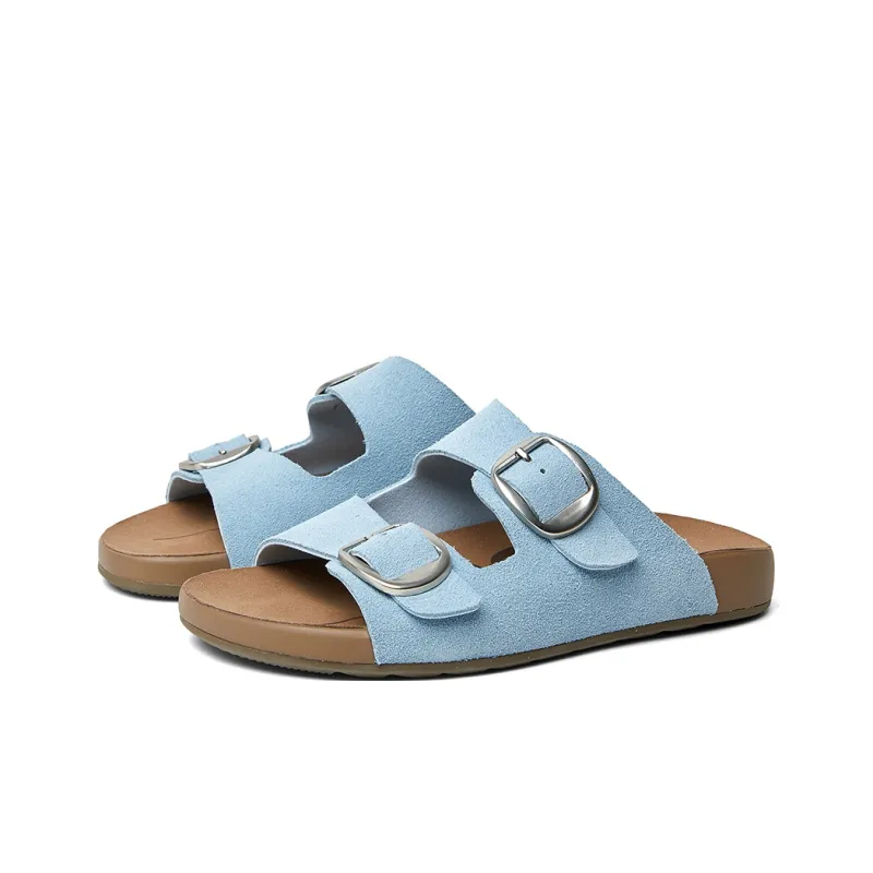 PT'SON Rubber Sole Abrasion Resistant Slide Slippers Women's-12