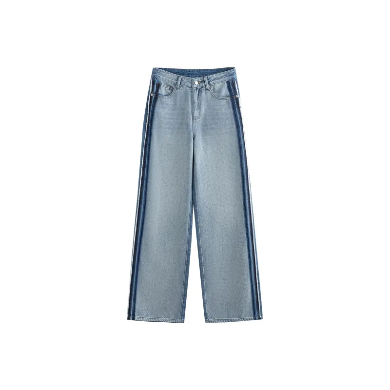 Initial Language Jeans Women's Denim Light Blue-0