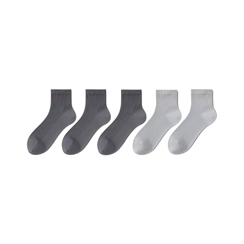 LUYOUYE Ankle Socks Men's 5 Pack-18