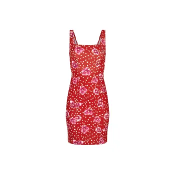 Rouje TANINA DRESS Slip Dresses Women's Red