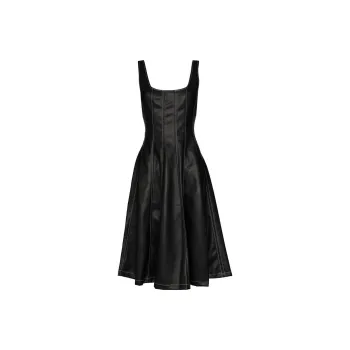Staud Sleeveless Dresses Women's Black