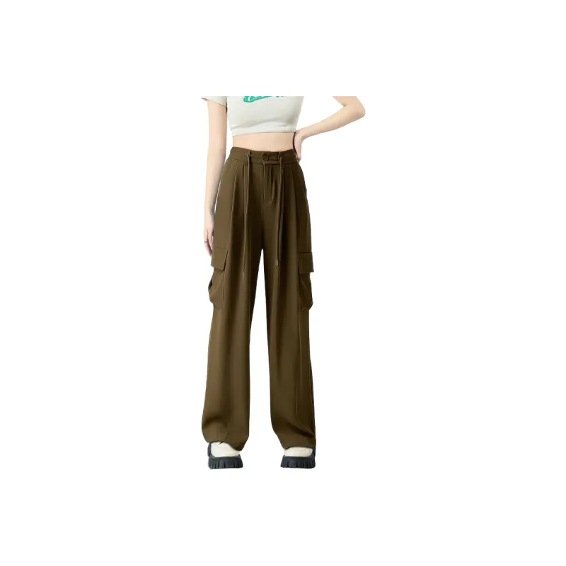 Silly Cargo Pants Women's Green-0