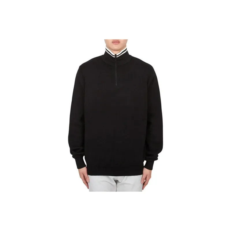Malbon Golf Knitwear Men's Black-0