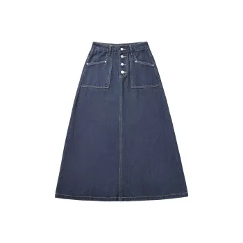 The New Age Family Denim Long Skirt Women's