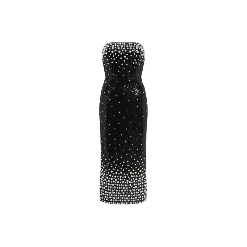 Rebecca Vallance Denise Sequin-embellished Dress-0
