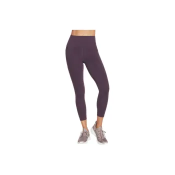 Skechers GO WALK HW 7/8 Leggings Women's Dark Purple