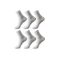 100% cotton ①: Light Gray 6 Pack