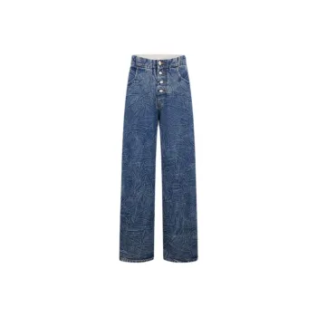MM6 Maison Margiela FW24 Jeans Women's Blue