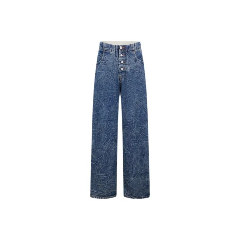 MM6 Maison Margiela FW24 Jeans Women's Blue-0