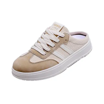 ZULISHI Rubber Sole Slip Resistant Closed Toe Slippers Women's