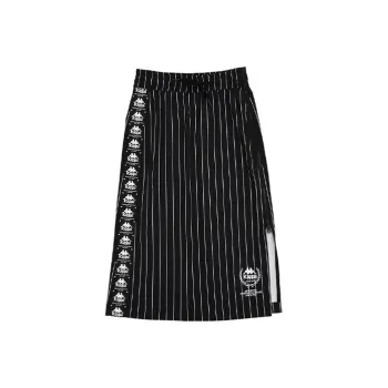 Kappa Casual Long Skirts Women's Black All Over Print KX02P