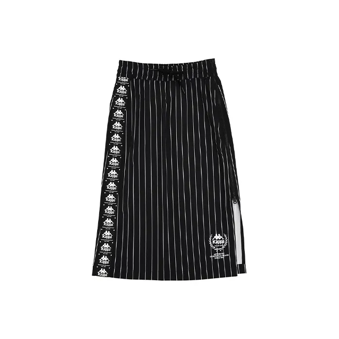 Kappa Casual Long Skirts Women's Black All Over Print KX02P-0