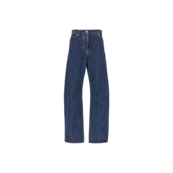 Ferragamo Straight-Leg Washed Jeans