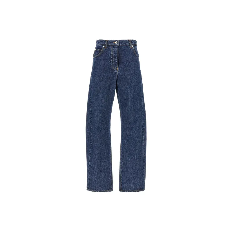 Ferragamo Straight-Leg Washed Jeans-0