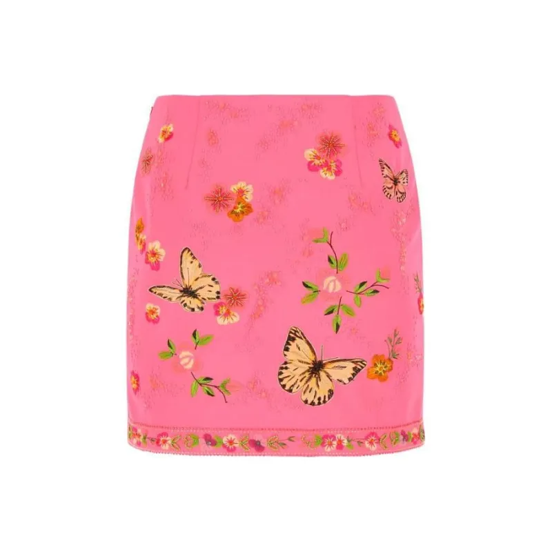 Blumarine Casual Short Skirts Women's Pink-0