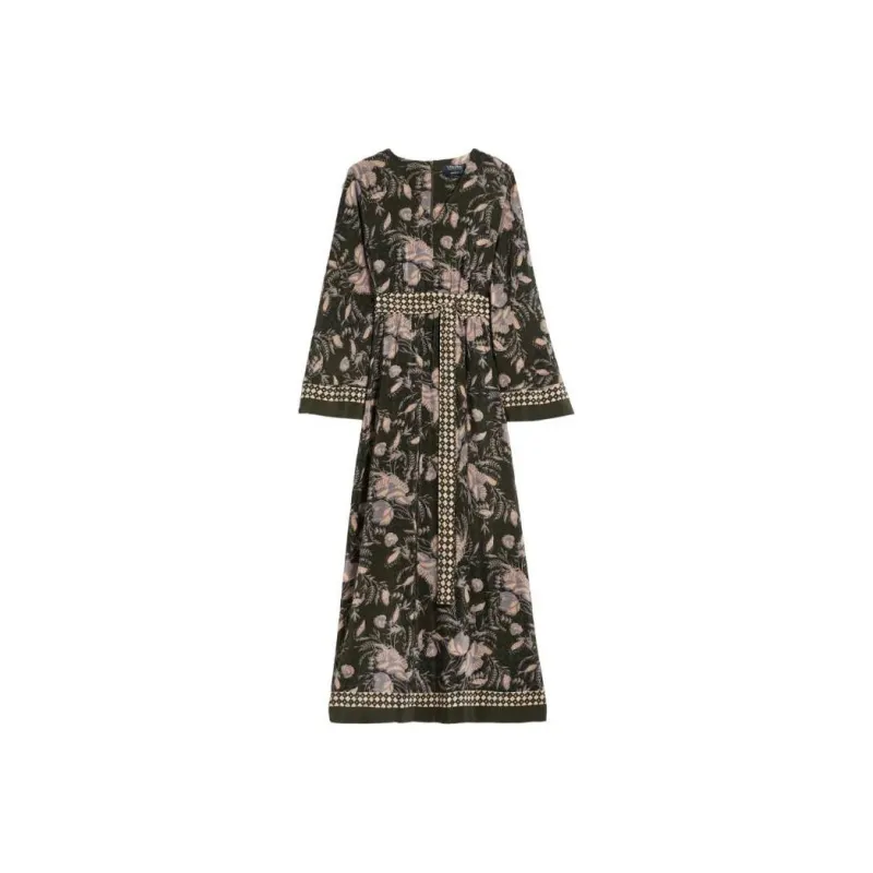 MaxMara Long Sleeved Dress Women's Khaki-0