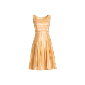 LIZZY Sleeveless Dress Women's Orange