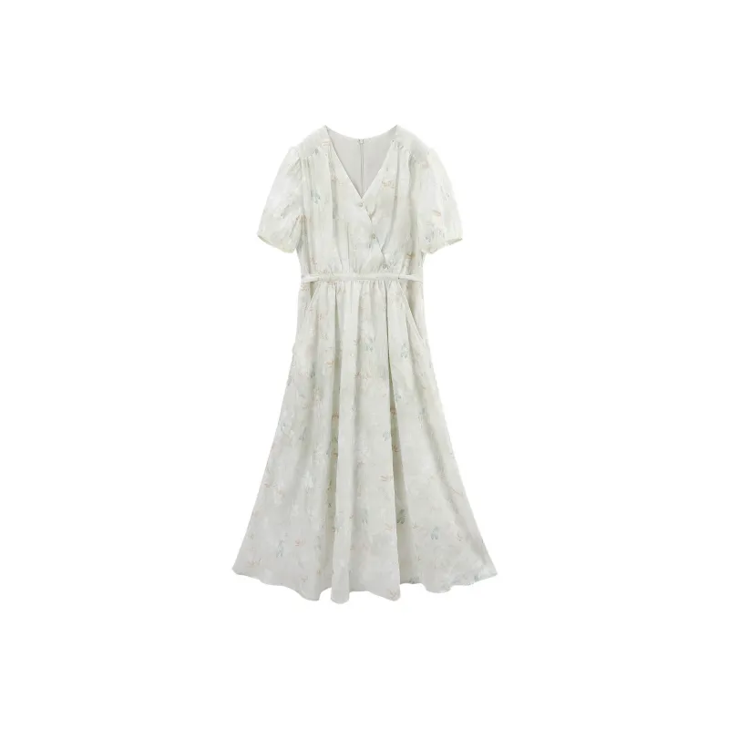 A Paradise For Awakening Short Sleeved Dress Women's-2