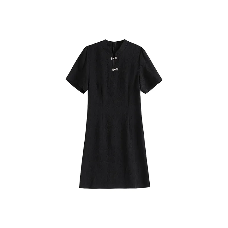 COVT Short Sleeved Dress Women's Black-0