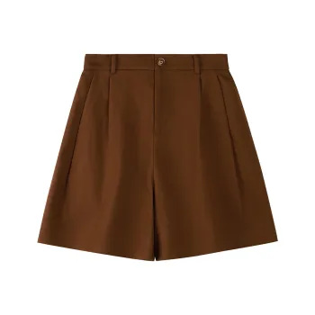 THE SEA LIFE Casual Shorts Women's Tea Brown