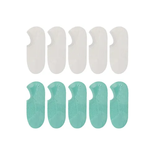 Cotton Gene No Show Socks Women's Combo Set