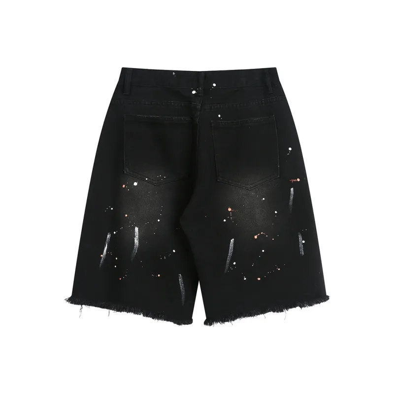 SWAMP AREA Denim Shorts Unisex-11