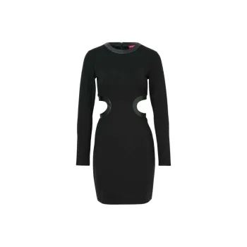 Staud Long-Sleeved Dresses Women's Black