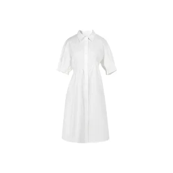3COLOUR Short Sleeved Dress Women's Pearl White