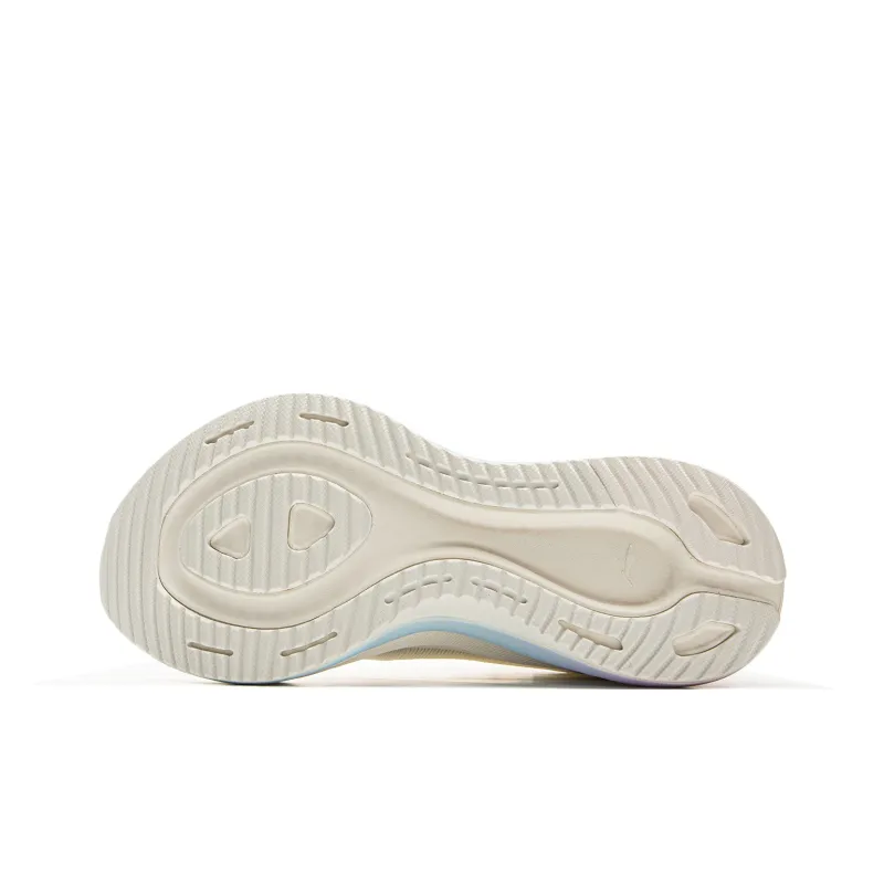 LiNing Cushioning Rebound Low Top Training Running Shoes Women's Ecru-6