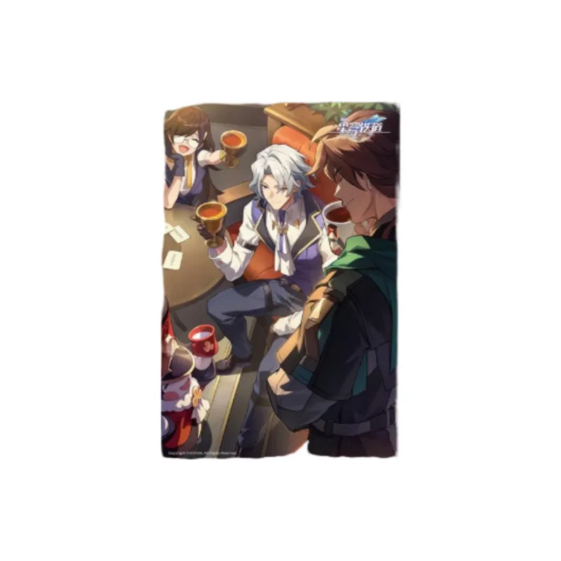 Crash Star Dome Railway Light Cone Collection Blood And Fire, Burning The Path Ahead Anime Artboard Prints-15