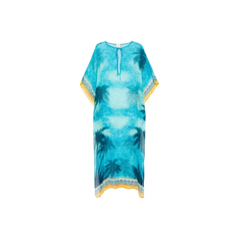 CASABLANCA Silk Chiffon Maxi Dress-0