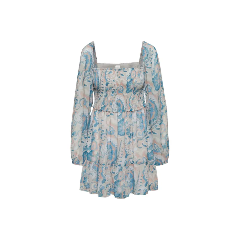 ARITZIA Wilfred Tempest Mini Dress Long-Sleeved Dresses Women's Buoy Blu Pastel Sg G/Float Blue-0