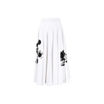 PRADA Casual Long Skirts Women's White