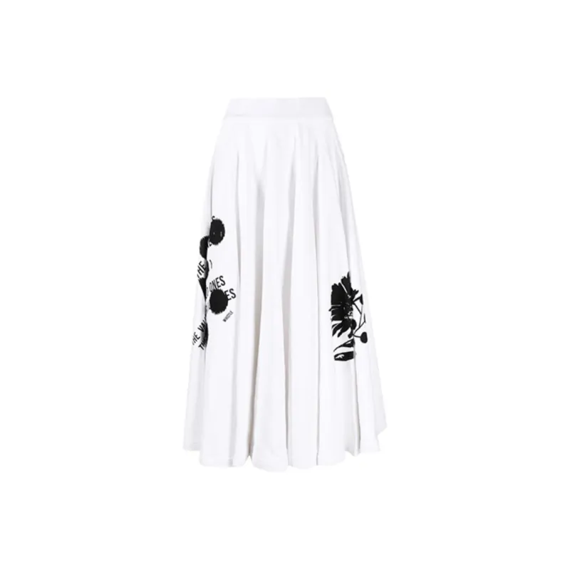 PRADA Casual Long Skirts Women's White-0