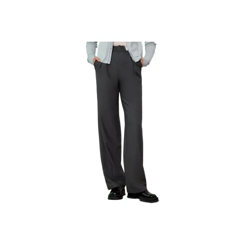 TKY SHOP Suit Trouser Women's Smoke Cyan Gray